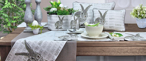 2 Tisch-Decken - – Seite Ostern