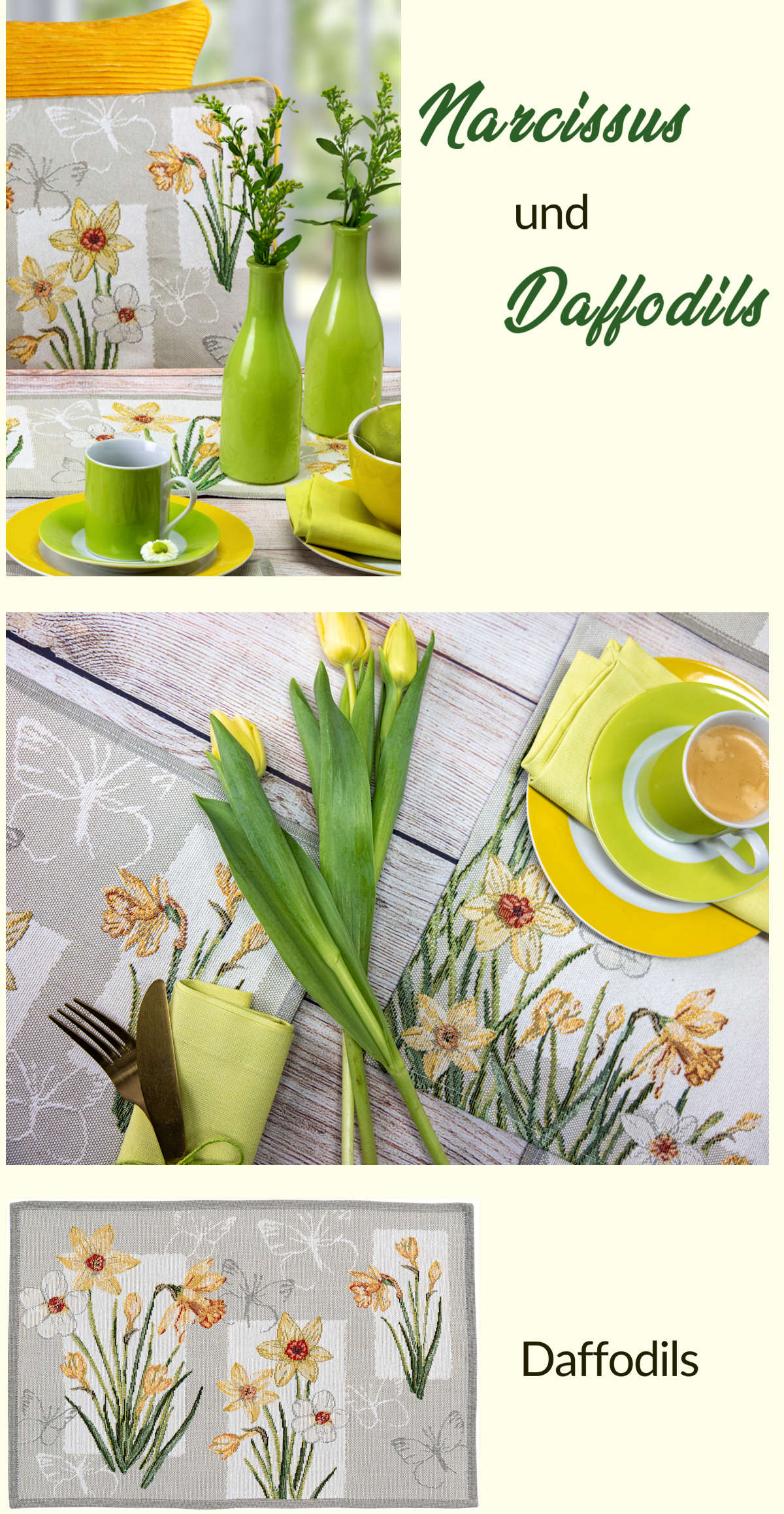 Tischdecken Frühling Tisch-Decken –