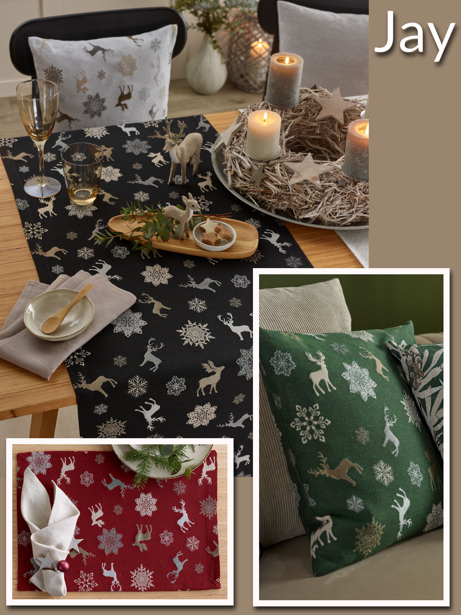 Tischsets Weihnachten Tisch-Decken –