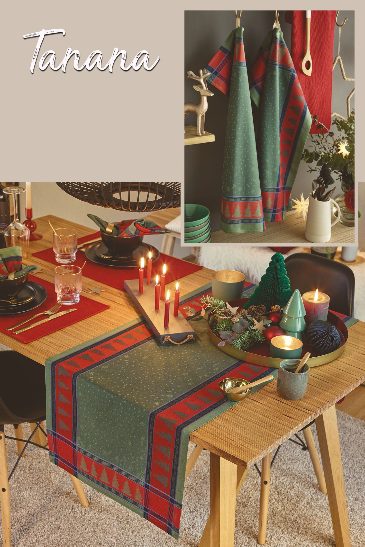 Tisch-Decken weihnachten tischläufer –